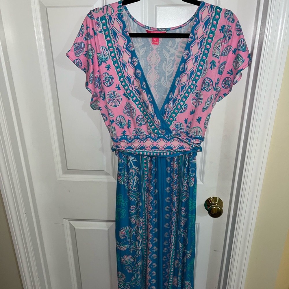 Euc Lilly Pulitzer maxi dress XL